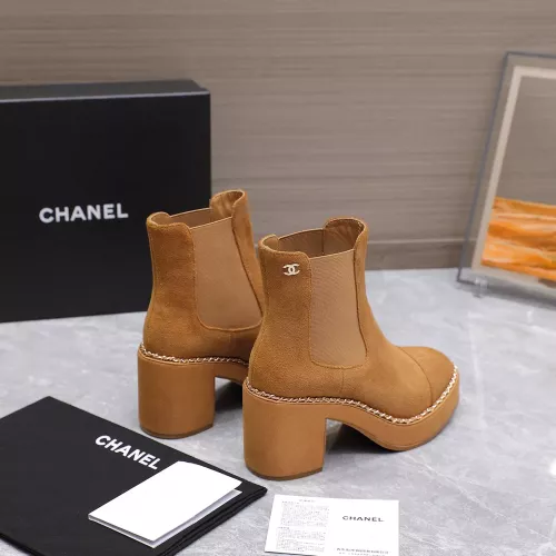 Cheap Chanel Boots For Women #1357869 Replica Wholesale [$128.00 USD] [ITEM#1357869] on Replica Chanel Boots