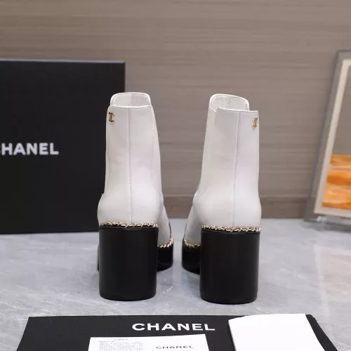Cheap Chanel Boots For Women #1357875 Replica Wholesale [$128.00 USD] [ITEM#1357875] on Replica Chanel Boots