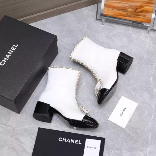 Cheap Chanel Boots For Women #1357879 Replica Wholesale [$130.00 USD] [ITEM#1357879] on Replica Chanel Boots