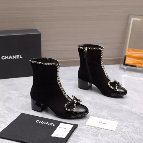 Cheap Chanel Boots For Women #1357881 Replica Wholesale [$130.00 USD] [ITEM#1357881] on Replica Chanel Boots