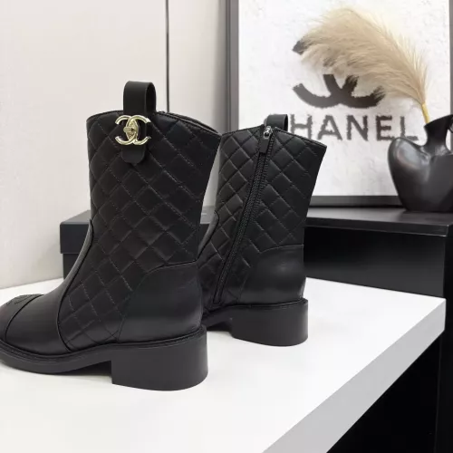 Cheap Chanel Boots For Women #1357885 Replica Wholesale [$122.00 USD] [ITEM#1357885] on Replica Chanel Boots