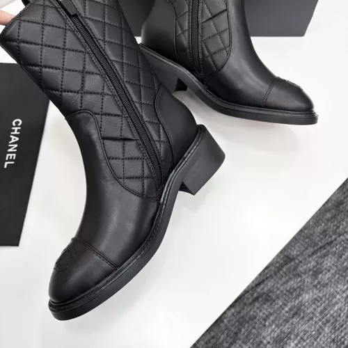Cheap Chanel Boots For Women #1357885 Replica Wholesale [$122.00 USD] [ITEM#1357885] on Replica Chanel Boots