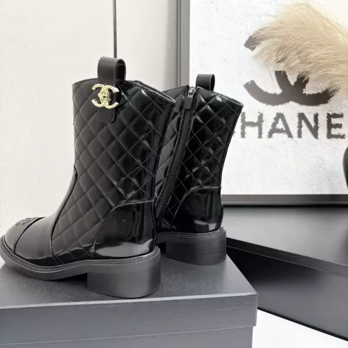 Cheap Chanel Boots For Women #1357886 Replica Wholesale [$122.00 USD] [ITEM#1357886] on Replica Chanel Boots