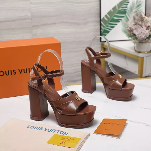 Cheap Louis Vuitton Sandal For Women #1357907 Replica Wholesale [$112.00 USD] [ITEM#1357907] on Replica Louis Vuitton Sandal