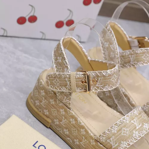 Cheap Louis Vuitton Sandal For Women #1357909 Replica Wholesale [$115.00 USD] [ITEM#1357909] on Replica Louis Vuitton Sandal