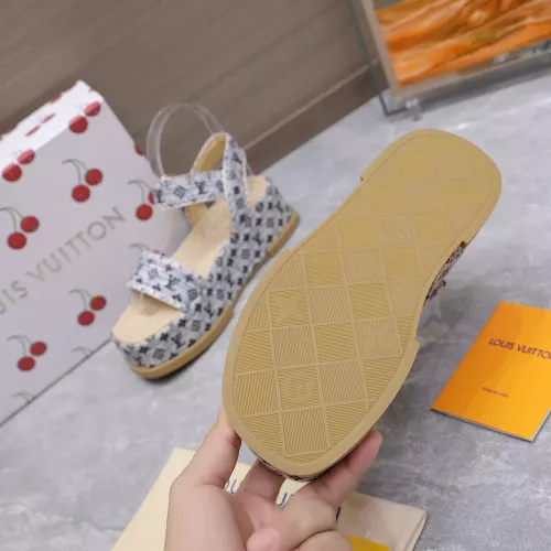 Cheap Louis Vuitton Sandal For Women #1357910 Replica Wholesale [$115.00 USD] [ITEM#1357910] on Replica Louis Vuitton Sandal