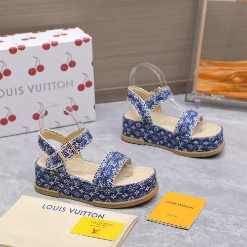 Cheap Louis Vuitton Sandal For Women #1357911 Replica Wholesale [$115.00 USD] [ITEM#1357911] on Replica Louis Vuitton Sandal