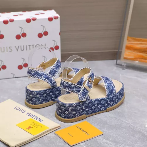 Cheap Louis Vuitton Sandal For Women #1357911 Replica Wholesale [$115.00 USD] [ITEM#1357911] on Replica Louis Vuitton Sandal