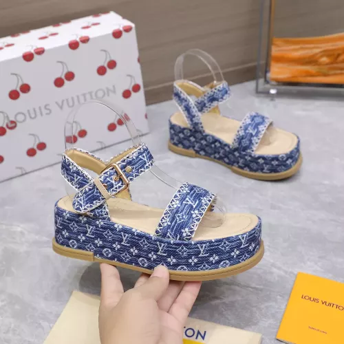 Cheap Louis Vuitton Sandal For Women #1357911 Replica Wholesale [$115.00 USD] [ITEM#1357911] on Replica Louis Vuitton Sandal