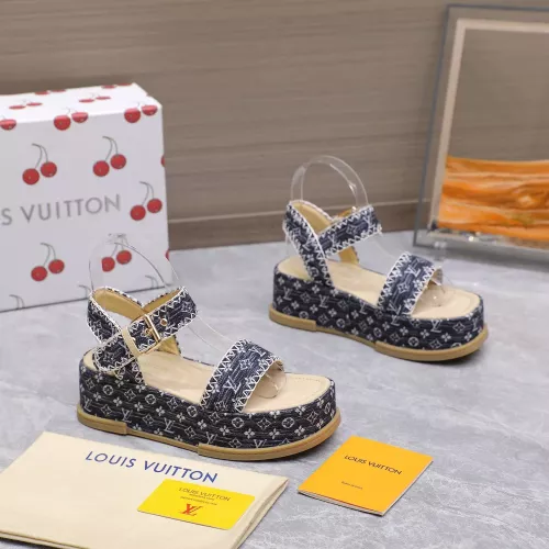 Cheap Louis Vuitton Sandal For Women #1357912 Replica Wholesale [$115.00 USD] [ITEM#1357912] on Replica Louis Vuitton Sandal