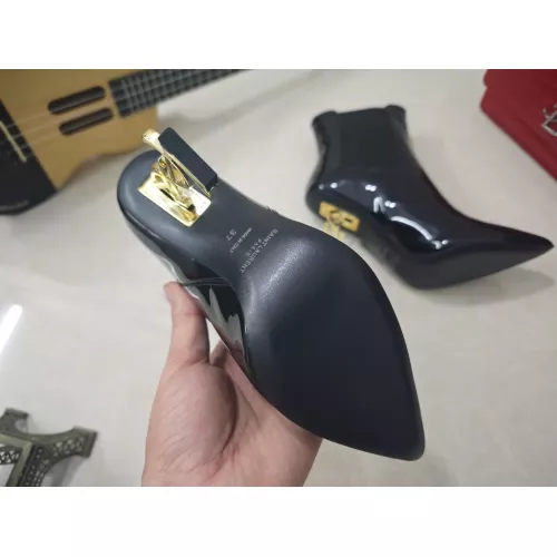 Cheap Yves Saint Laurent YSL Boots For Women #1357995 Replica Wholesale [$125.00 USD] [ITEM#1357995] on Replica Yves Saint Laurent YSL Boots