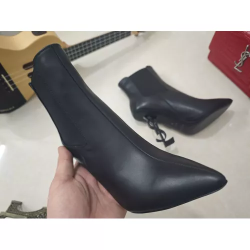 Cheap Yves Saint Laurent YSL Boots For Women #1357996 Replica Wholesale [$125.00 USD] [ITEM#1357996] on Replica Yves Saint Laurent YSL Boots