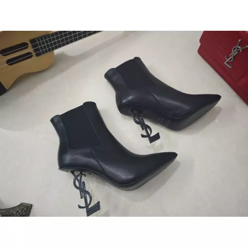 Cheap Yves Saint Laurent YSL Boots For Women #1357996 Replica Wholesale [$125.00 USD] [ITEM#1357996] on Replica Yves Saint Laurent YSL Boots
