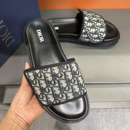 Cheap Christian Dior Slippers For Men #1358000 Replica Wholesale [$64.00 USD] [ITEM#1358000] on Replica Christian Dior Slippers