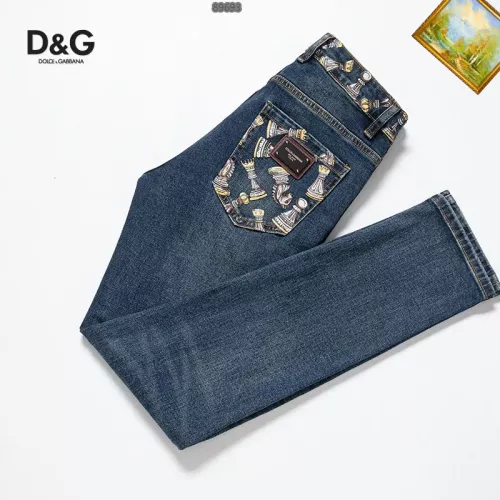 Cheap Dolce &amp; Gabbana D&amp;G Jeans For Men #1358012 Replica Wholesale [$48.00 USD] [ITEM#1358012] on Replica Dolce &amp; Gabbana D&amp;G Jeans