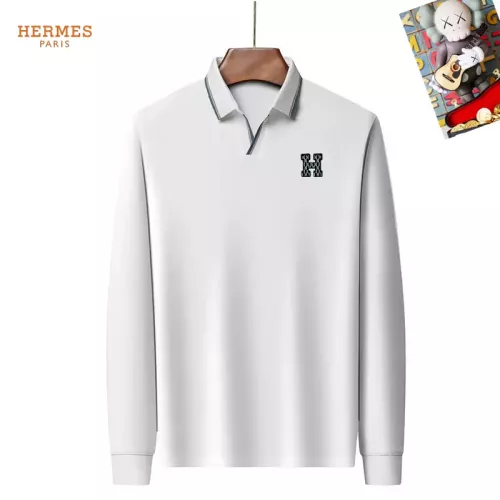 Hermes T-Shirts Long Sleeved For Men #1358060