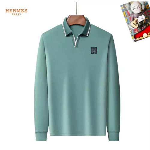 Hermes T-Shirts Long Sleeved For Men #1358062