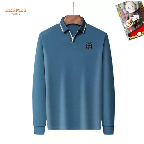 Hermes T-Shirts Long Sleeved For Men #1358063