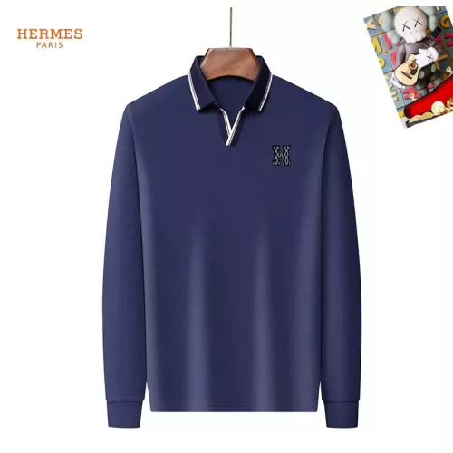 Hermes T-Shirts Long Sleeved For Men #1358064