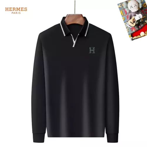 Hermes T-Shirts Long Sleeved For Men #1358066