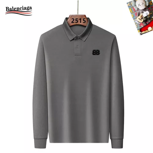 Balenciaga T-Shirts Long Sleeved For Men #1358082