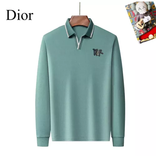 Cheap Christian Dior T-Shirts Long Sleeved For Men #1358111 Replica Wholesale [$40.00 USD] [ITEM#1358111] on Replica Christian Dior T-Shirts