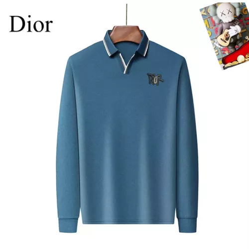 Cheap Christian Dior T-Shirts Long Sleeved For Men #1358112 Replica Wholesale [$40.00 USD] [ITEM#1358112] on Replica Christian Dior T-Shirts