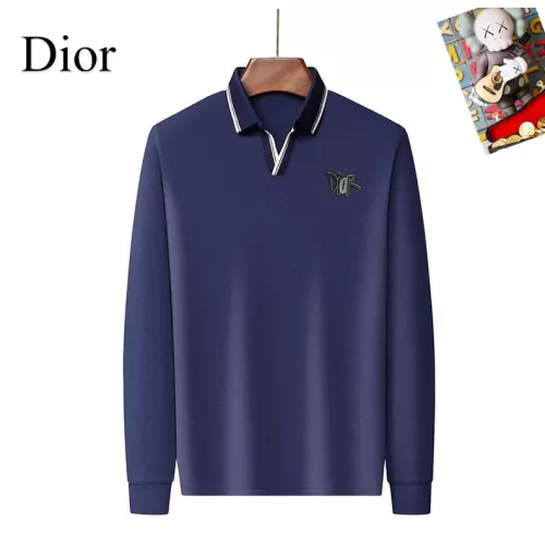 Cheap Christian Dior T-Shirts Long Sleeved For Men #1358113 Replica Wholesale [$40.00 USD] [ITEM#1358113] on Replica Christian Dior T-Shirts