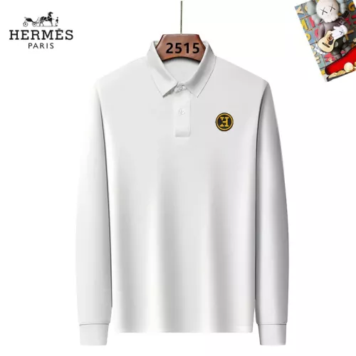 Hermes T-Shirts Long Sleeved For Men #1358120