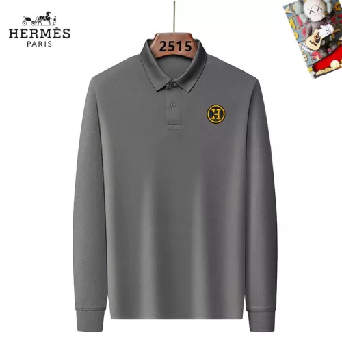 Hermes T-Shirts Long Sleeved For Men #1358121