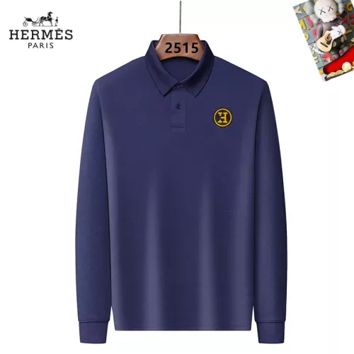 Hermes T-Shirts Long Sleeved For Men #1358126