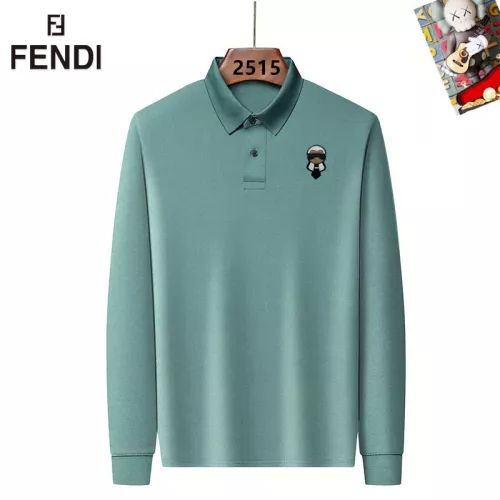 Fendi T-Shirts Long Sleeved For Men #1358147