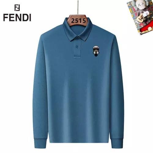 Fendi T-Shirts Long Sleeved For Men #1358148