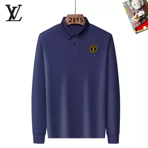 Louis Vuitton LV T-Shirts Long Sleeved For Men #1358169