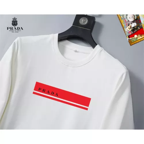 Cheap Prada Hoodies Long Sleeved For Men #1358221 Replica Wholesale [$40.00 USD] [ITEM#1358221] on Replica Prada Hoodies