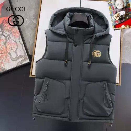 Cheap Gucci Jackets Sleeveless For Men #1358313 Replica Wholesale [$56.00 USD] [ITEM#1358313] on Replica Gucci Jackets