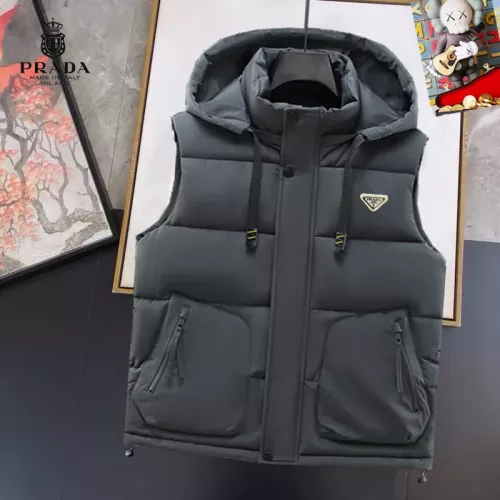 Prada Jackets Sleeveless For Men #1358341
