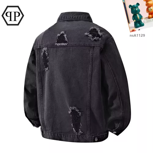 Cheap Philipp Plein PP Jackets Long Sleeved For Men #1358366 Replica Wholesale [$60.00 USD] [ITEM#1358366] on Replica Philipp Plein PP Jackets
