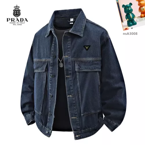 Prada Jackets Long Sleeved For Men #1358369