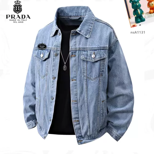 Prada Jackets Long Sleeved For Men #1358377