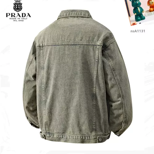 Cheap Prada Jackets Long Sleeved For Men #1358378 Replica Wholesale [$60.00 USD] [ITEM#1358378] on Replica Prada Jackets