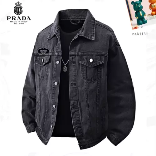 Prada Jackets Long Sleeved For Men #1358379