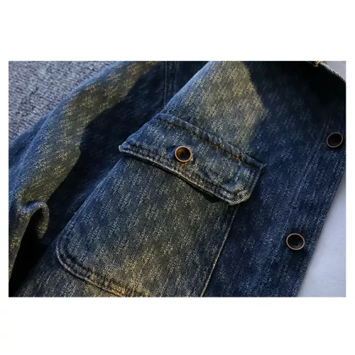 Cheap Chrome Hearts Jackets Long Sleeved For Men #1358381 Replica Wholesale [$60.00 USD] [ITEM#1358381] on Replica Chrome Hearts Jackets
