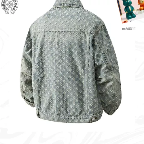 Cheap Chrome Hearts Jackets Long Sleeved For Men #1358384 Replica Wholesale [$60.00 USD] [ITEM#1358384] on Replica Chrome Hearts Jackets