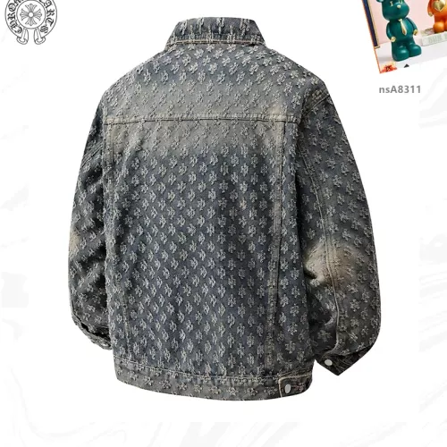 Cheap Chrome Hearts Jackets Long Sleeved For Men #1358385 Replica Wholesale [$60.00 USD] [ITEM#1358385] on Replica Chrome Hearts Jackets
