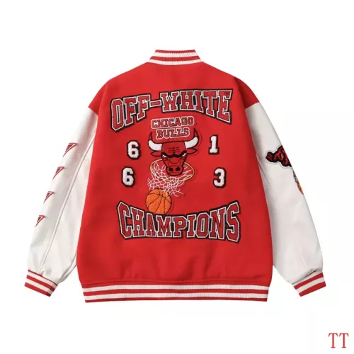 Cheap Off-White Jackets Long Sleeved For Men #1358462 Replica Wholesale [$85.00 USD] [ITEM#1358462] on Replica Off-White Jackets