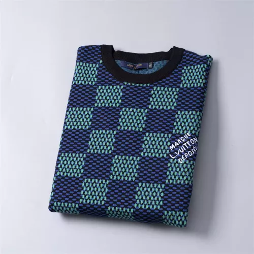 Cheap Louis Vuitton LV Sweaters Long Sleeved For Men #1358544 Replica Wholesale [$38.00 USD] [ITEM#1358544] on Replica Louis Vuitton LV Sweaters