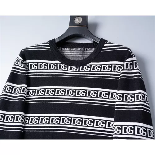 Cheap Dolce &amp; Gabbana D&amp;G Sweaters Long Sleeved For Men #1358546 Replica Wholesale [$38.00 USD] [ITEM#1358546] on Replica Dolce &amp; Gabbana D&amp;G Sweaters