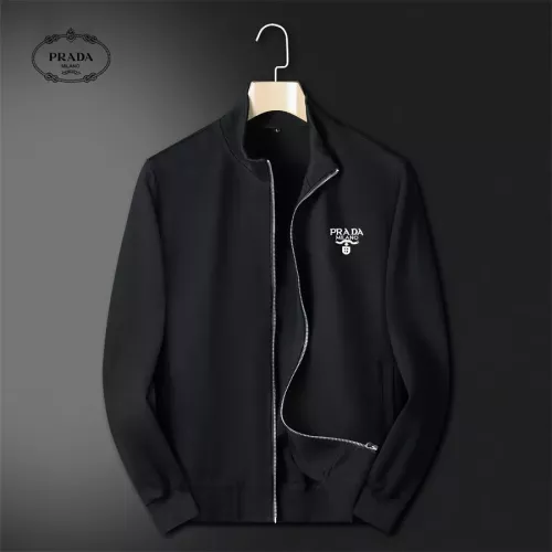 Cheap Prada Tracksuits Long Sleeved For Men #1358598 Replica Wholesale [$80.00 USD] [ITEM#1358598] on Replica Prada Tracksuits