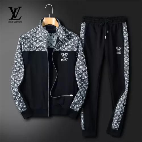 Cheap Louis Vuitton LV Tracksuits Long Sleeved For Men #1358627 Replica Wholesale [$85.00 USD] [ITEM#1358627] on Replica Louis Vuitton LV Tracksuits